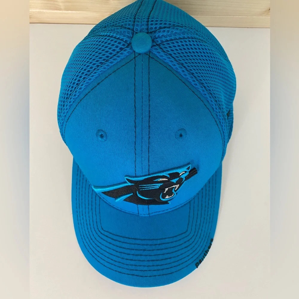 CAROLINA PANTHERS New Era 39THIRTY Official Team Logo NFL Stretch Fit Hat - Picture 6 of 9